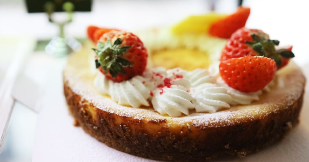 チーズケーキ - 鹿児島誕生日ケーキ